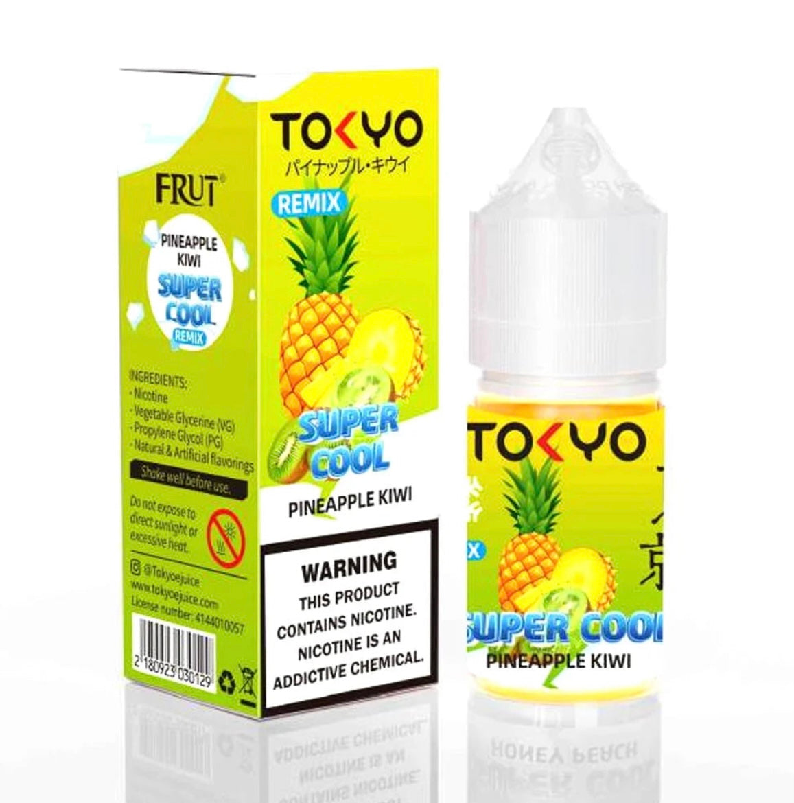 TOKYO SUPERCOOL PINEAPPLE KIWI 30ml