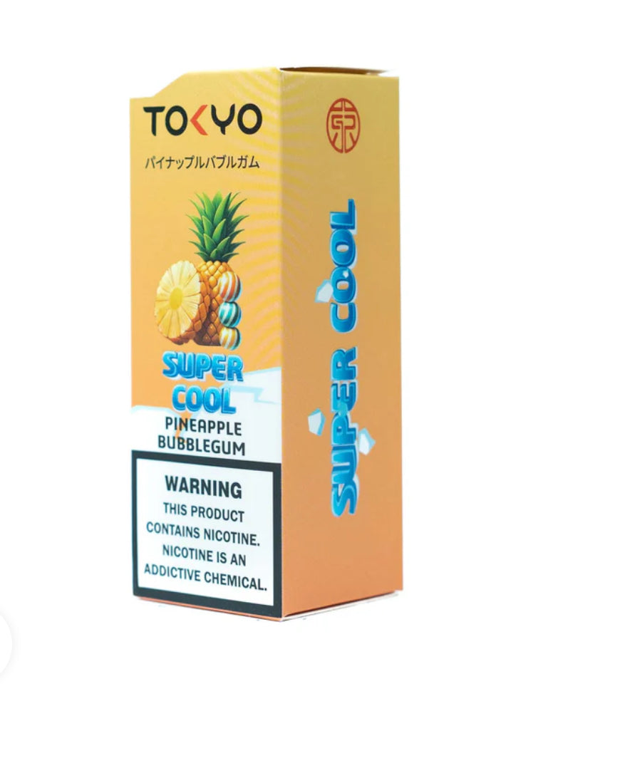 TOKYO SUPER COOL PINEAPPLE BUBBLEGUM 30ML