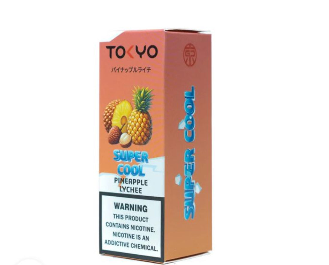 TOKYO SUPER COOL PINEAPPLE LYCHEE 30ML
