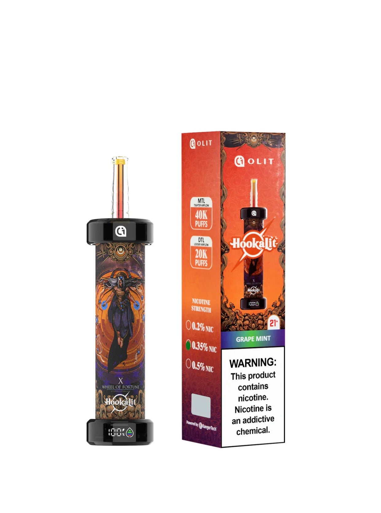 HOOKALIT DISPOSABLE 40K PUFFS