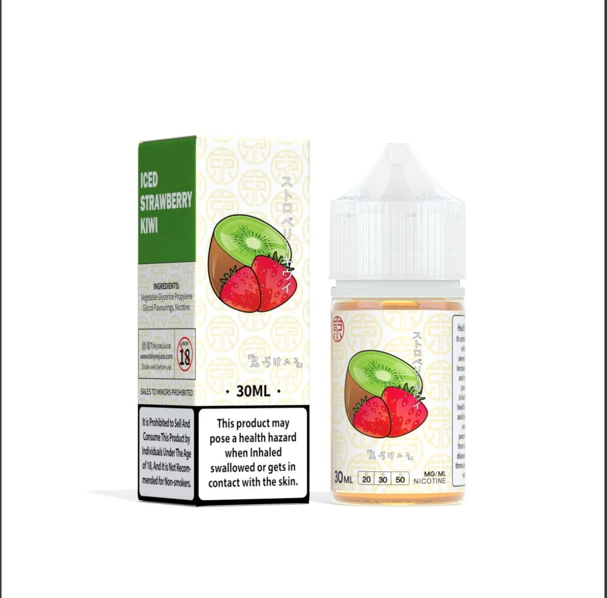TOKYO ICE STRAWBERRY KIWI 30ml